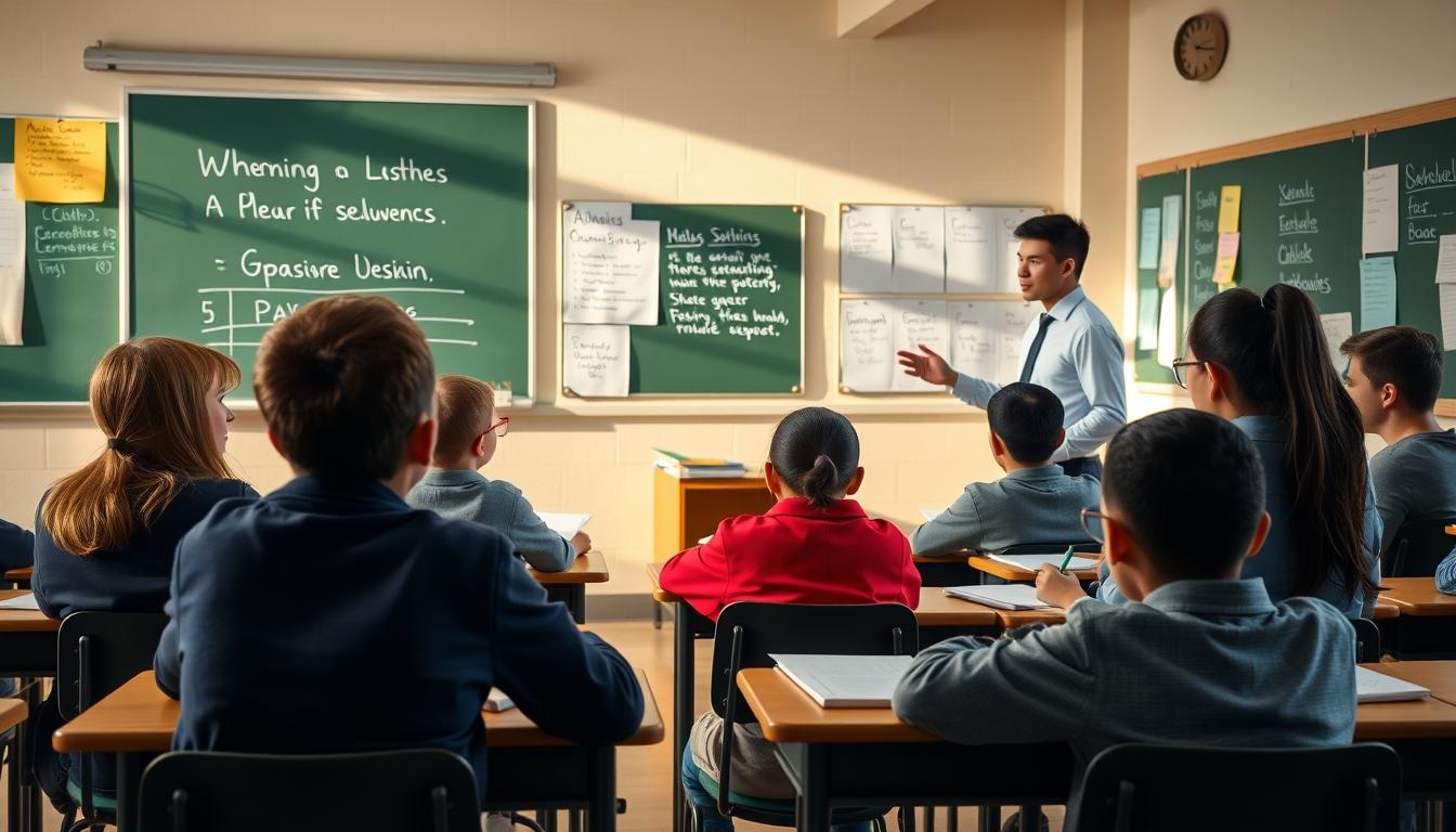 Students working in research laboratory